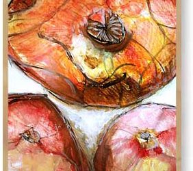 Study for Down to Her Valley, Among the Lilies – 2001
