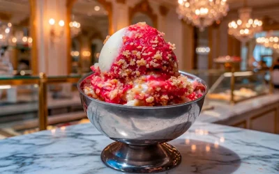 Strawberry Scoop Cheesecake