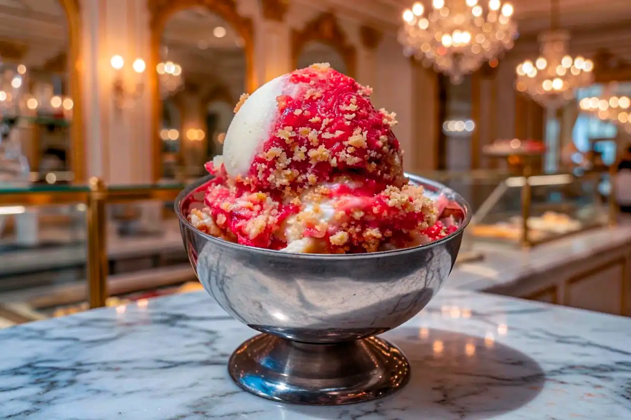 Strawberry Scoop Cheesecake