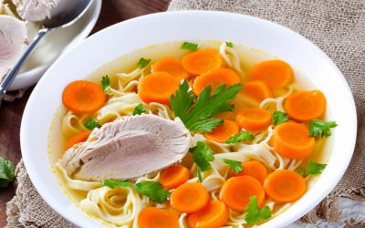30-Minute Turkey Noodle Soup